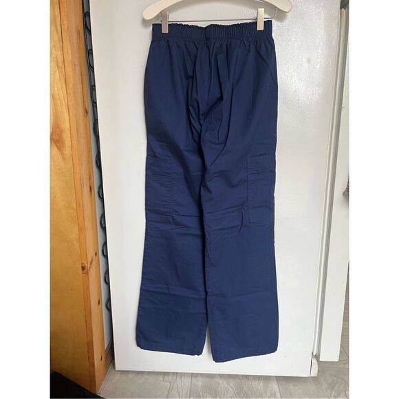 Cherokee Workwear Navy Scrub Pants Woman’s Size XS - Picture 4 of 6